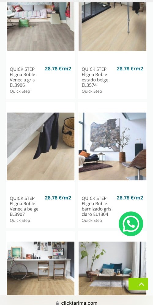 comprar online tarima roble