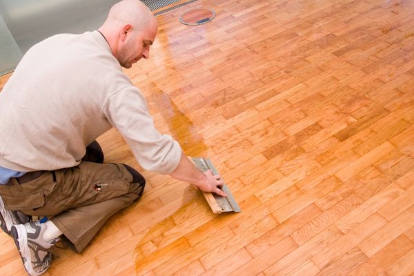 el parquet barnizado
