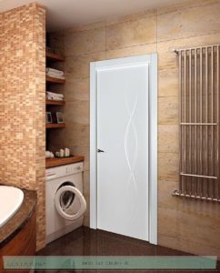instalar puerta en block