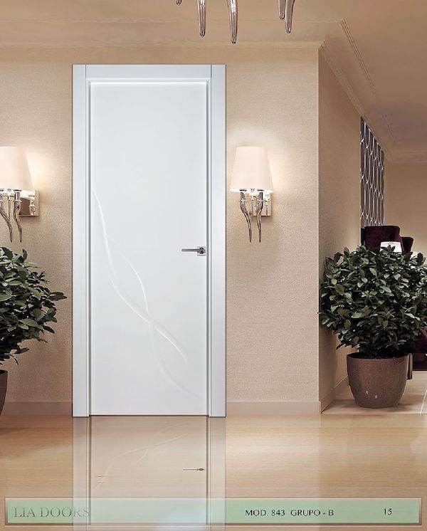 qué es una puerta lacada