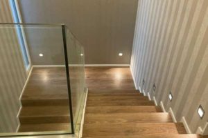 revestir escalera de madera