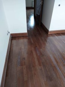 parquet acuchillado roble
