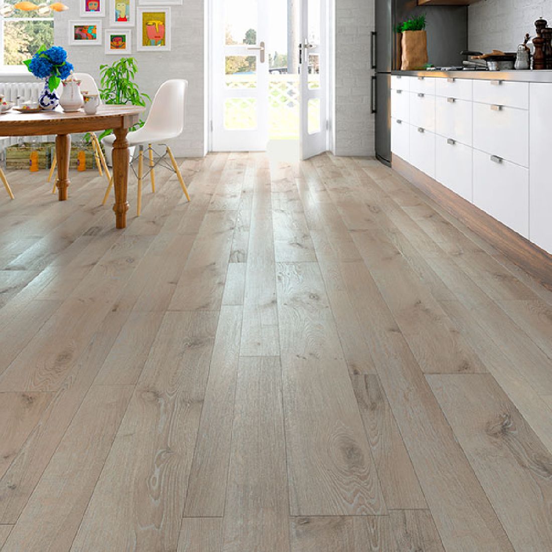 precio de una tarima flotante para cocina