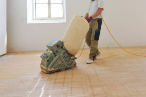 Restauración de piso parquet