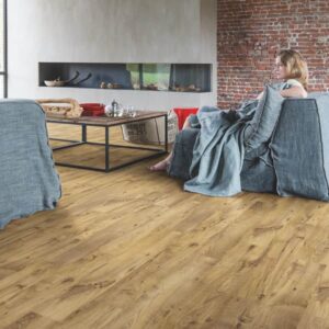 Suelo flotante imitación madera