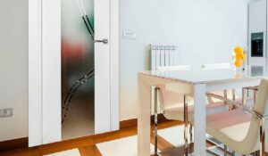 puerta en block