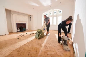 acuchillado de parquet