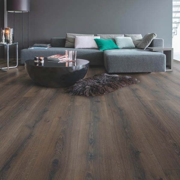 Roble DeSierto marrón oscuro cepillado Quick Step Majestic MJ3553
